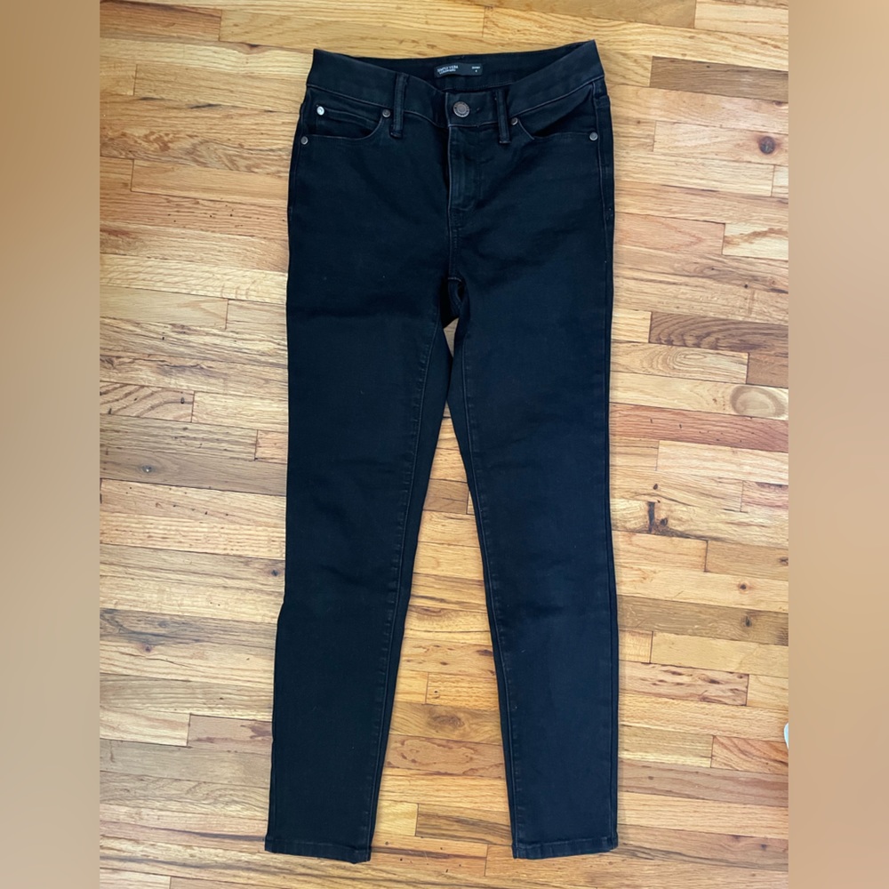 Simply Vera Vera Wang skinny black jeans | 4